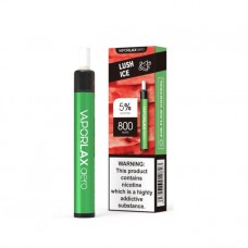 Одноразовая электронная сигарета Vaporlax aero - Lush Ice 800 затяжек